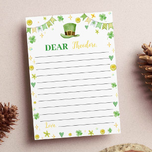 Lucky One Capsule Note Message Card Tack Kort