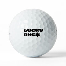 Lucky one Golf Boll