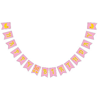 Lucky One Happy First Birthday Vimplar