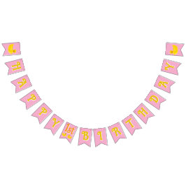 Lucky One Lycklig första födelsedag Vimplar