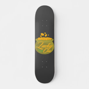 Lucky One Mini Skateboard Bräda 18,5 Cm