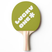 Lucky One Ping Pong Paddle - Grönt