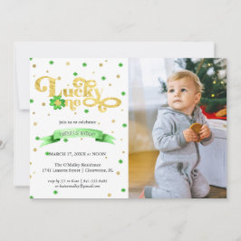 Lucky One | St. Patricks dag 1:a födelsedagen