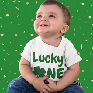 Lucky One St patrick's day 1st Birthday T Shirt