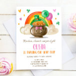 Lucky One St. Patrick's Day Girl First Birthday Inbjudningar<br><div class="desc">♥ Ett perfekt till inbjudan era gäster till din lilla födelsedagsfest!</div>
