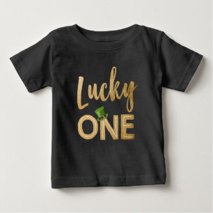 Lucky One St patrick's day T-Shirt Baby Småbarn