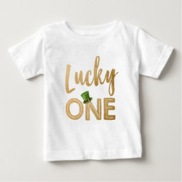 Lucky One St patrick's day T-Shirt Småbarn Baby