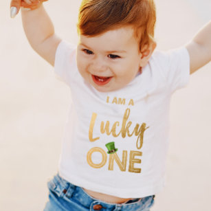 Lucky One St patrick's day T-Shirt Småbarn Baby