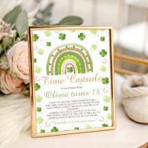 Lucky One Time Capsule Skylt