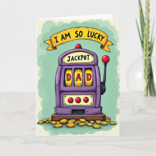 Lucky Pappas Spelautomatkort Kort