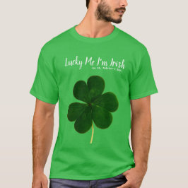 Lucky Patrick's Day Grönt Shamrock T-Shirt