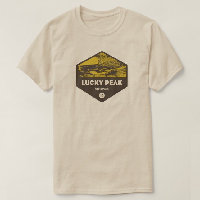 Lucky Peak State Park Idaho T Shirt (Design framsida)