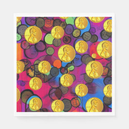 Lucky Pennies Pappersservett