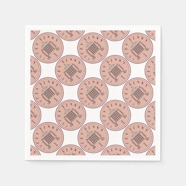 Lucky Penny Pappersservett (Framsidan)