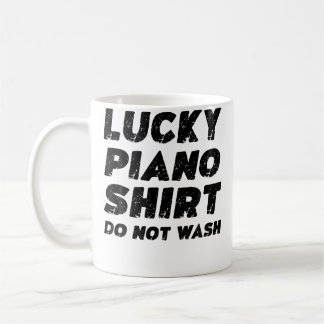 Lucky Piano Shirt Do Not Wash Kaffemugg