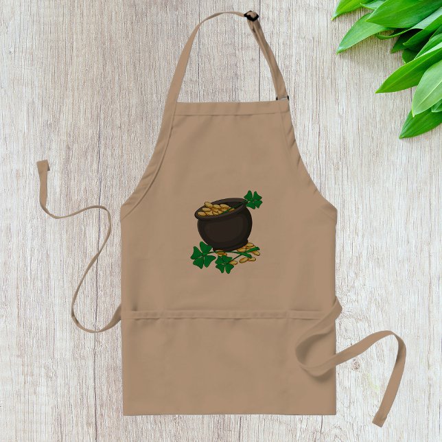Lucky Pot of Gold Apron Förkläde (Skapare uppladdad)