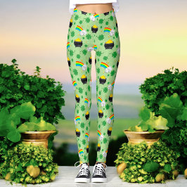Lucky pots of guld leggings