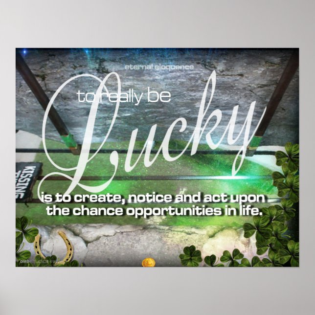 Lucky Print Poster (Framsidan)