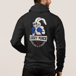 Lucky Punch Boxning - banner blå T Shirt