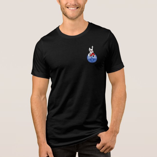 Lucky Punch Boxning - Gammaldags T-shirt (Framsida)