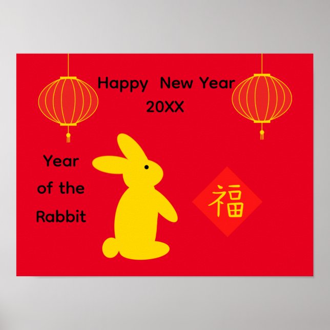 Lucky Rabbit #4 Poster (Framsidan)
