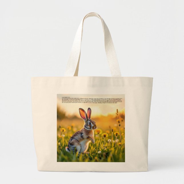 Lucky Rabbit Foot  Jumbo Tygkasse (Framsidan)