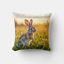 Lucky Rabbit Foot Kudde