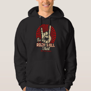 Lucky Rock and roll 8 Hoodie