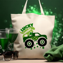 Lucky Saurus Rex Saint patrick Dinosaur shamrock