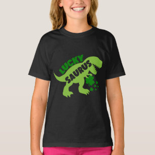Lucky Saurus - St. Patrick's Day Dino T Shirt