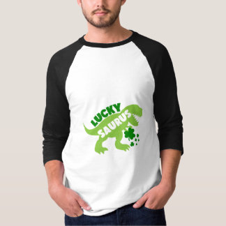 Lucky Saurus - St. Patrick's Day Dino T Shirt