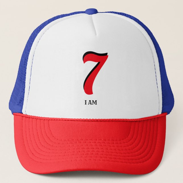 Lucky Seven I Am Keps (Framsida)