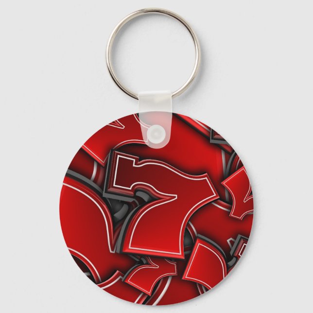 Lucky Seven - Keychain Nyckelring (Framsida)