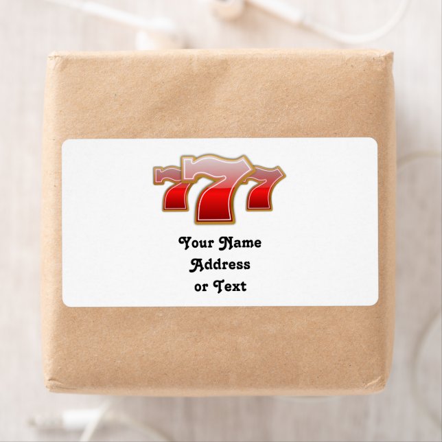 Lucky Sevens - Slot Maskin Jackpot Fraktsedel (Insitu)