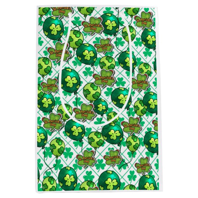 Lucky Shamrock Balloon St. Patrick’s Day Design 🍀 (Framsidan)