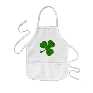 Lucky Shamrock Barn Apron Barnförkläde