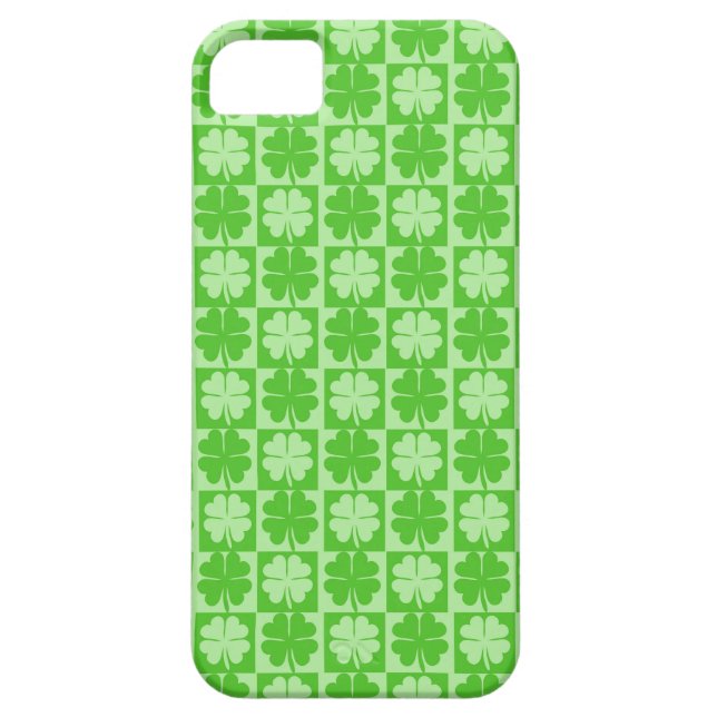Lucky Shamrock Case-Mate iPhone Skal (Baksidan)