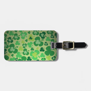 Lucky Shamrock Explosion Travel Märkre Bagagebricka