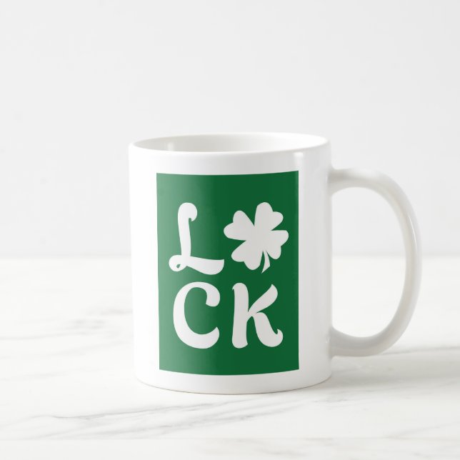 Lucky Shamrock Kaffemugg (Höger)