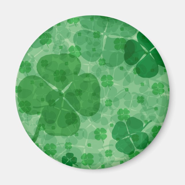 Lucky Shamrock Magnet (Framsidan)