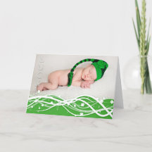 "Lucky" Shamrock Mönster Newborn Photo