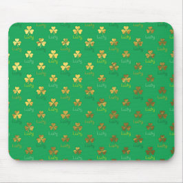Lucky Shamrock Mousepad Musmatta