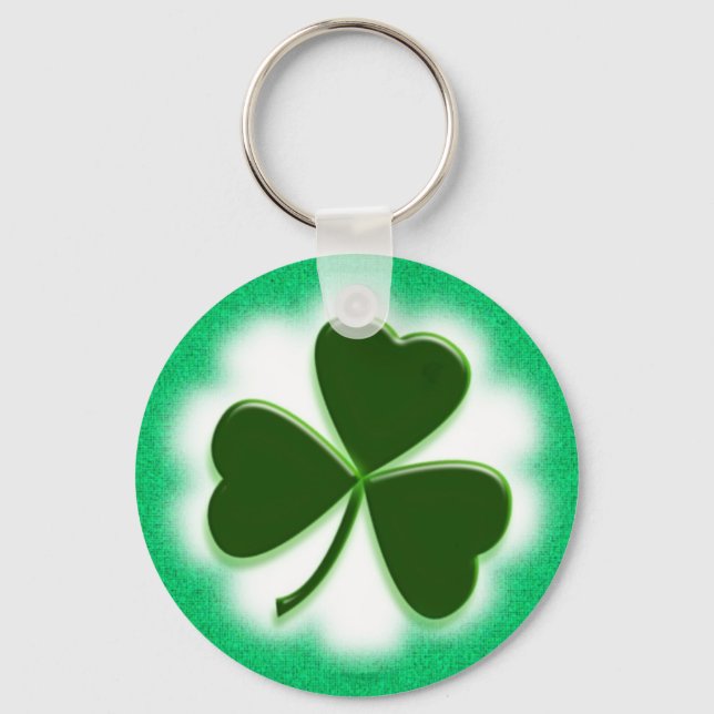 Lucky Shamrock Nyckelring (Framsida)