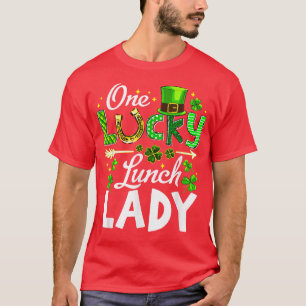 Lucky Shamrock One Lucky Lunch Dam St Patrick's D T Shirt