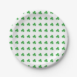 Lucky Shamrock Plate