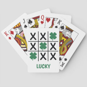 Lucky Shamrock Tic Tac Toe Casinokort