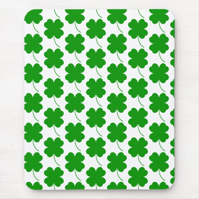 Lucky Shamrock tryckte St.Patrick's Musmatta (Framsidan)