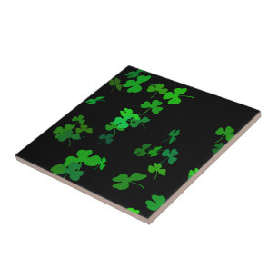 Lucky Shamrocks Kakelplatta