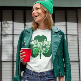Lucky Shamrocks Vibes T Shirt