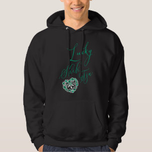Lucky Shih Tzu Hund Mamma för kvinnor Hoodie